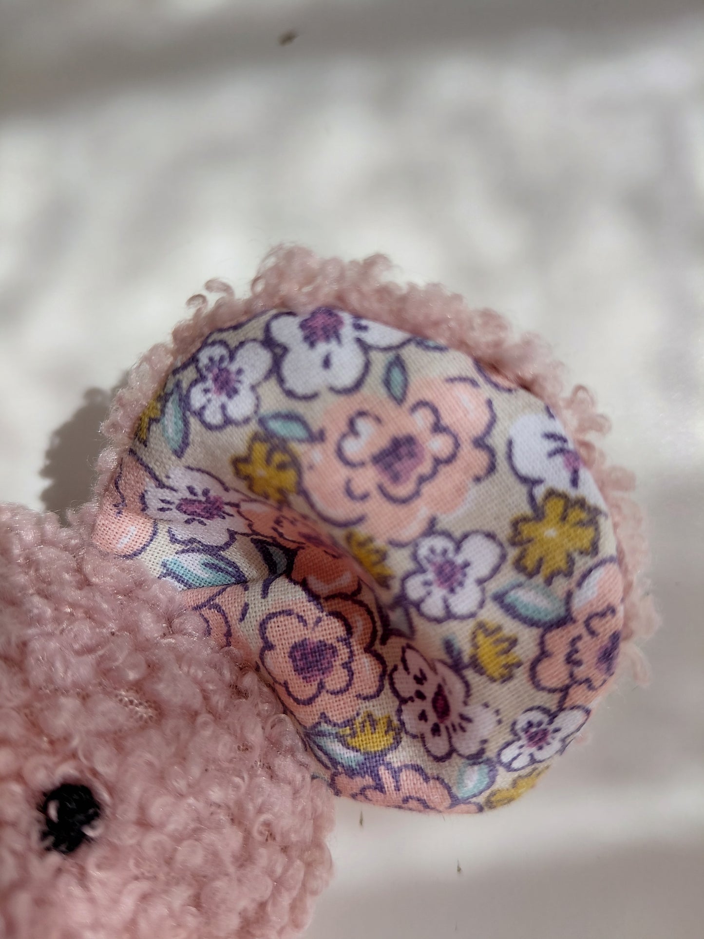 Soft Baby Comforter (Betta Mouse - Old Rose color)